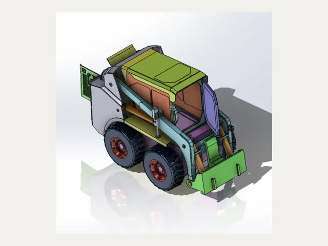 GOLEM G03 – Kompletná zostava v SolidWorks